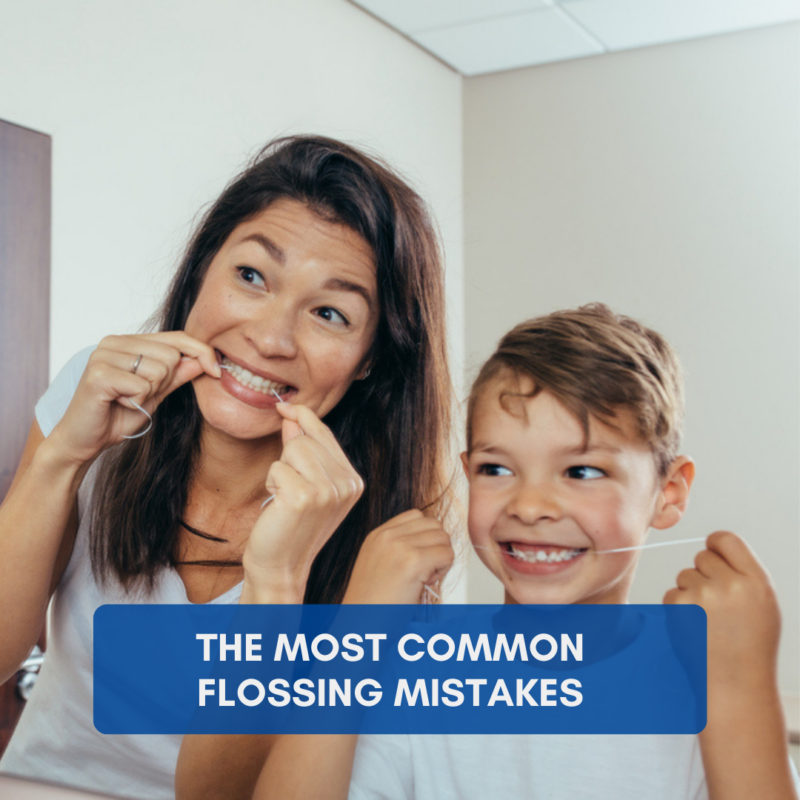 The Most Common Flossing Mistakes